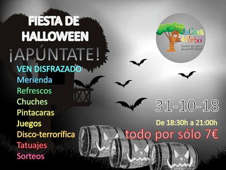 Fiesta Halloween 2018 Casa del Árbol 