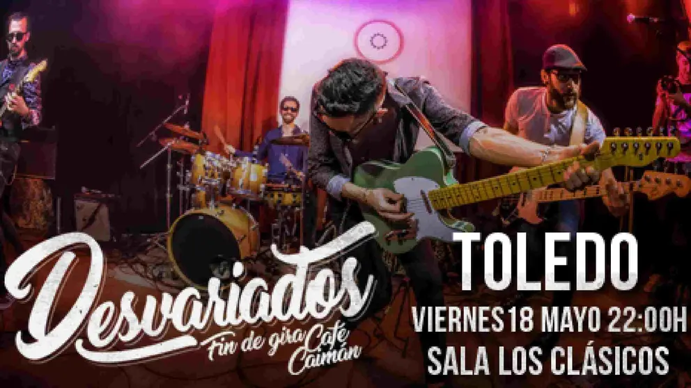 Desvariados en concierto en Toledo