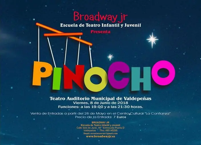 El Musical Pinocho en Valdepeñas 