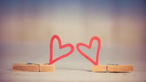 pinzas corazón
