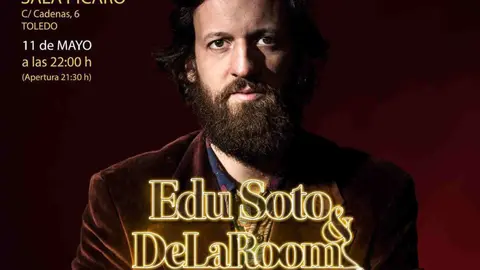 Edu Soto & DelaRoom en concierto en Toledo