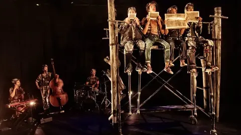 Tuberías en el Teatro Buero Vallejo de Guadalajara
