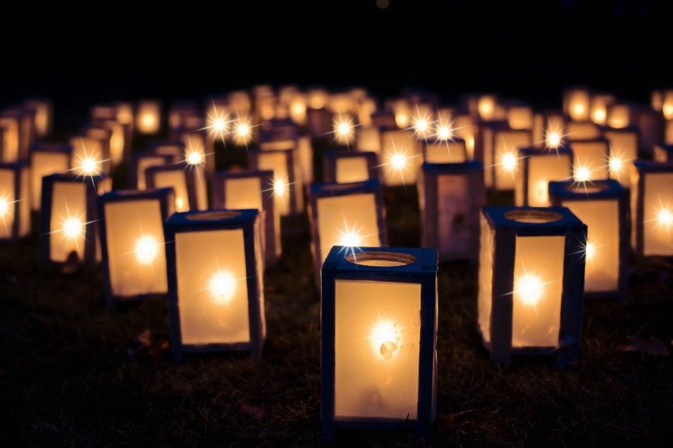 Tradiciones navideñas. Velas