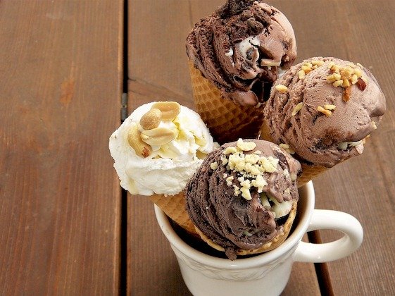 Alternativa a San Valentín. Tomar helado