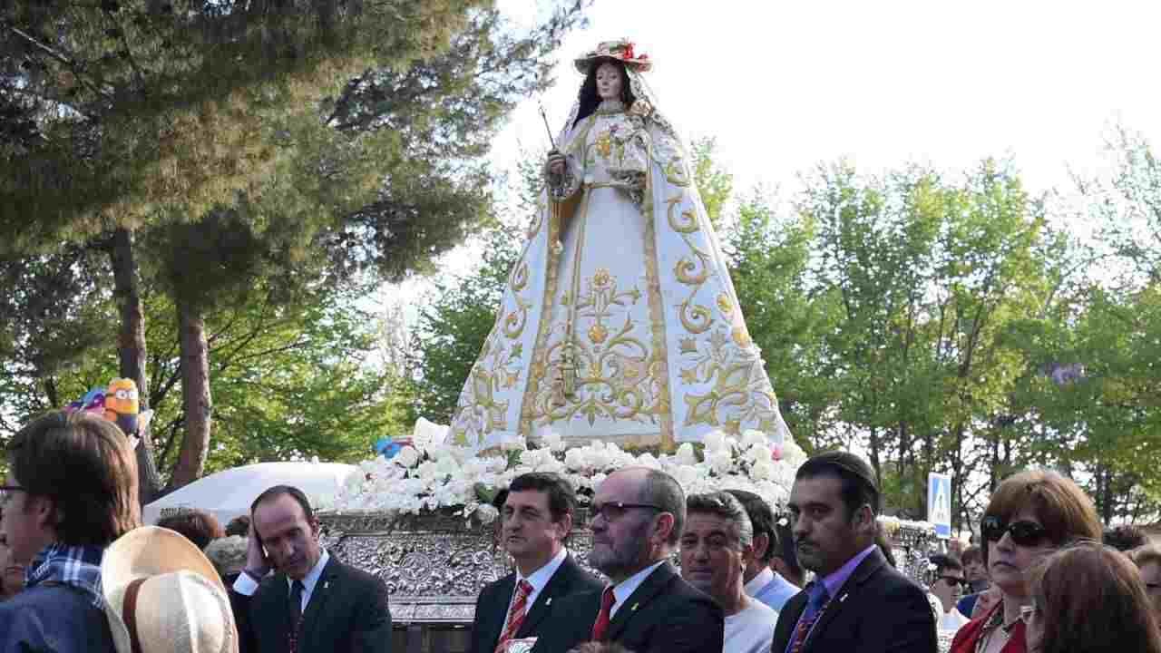 Procesión Virgen del Monte en Bolaños