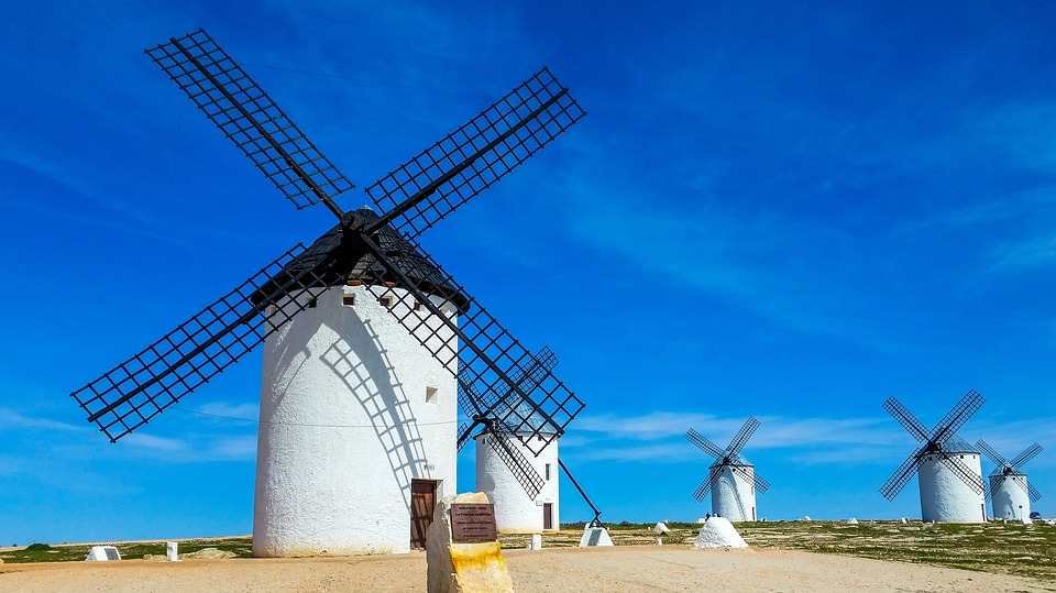 Los molinos de La Mancha
