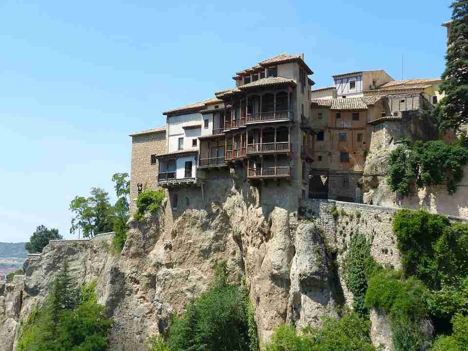 Casas Colgadas en Cuenca un lugar muy romántico