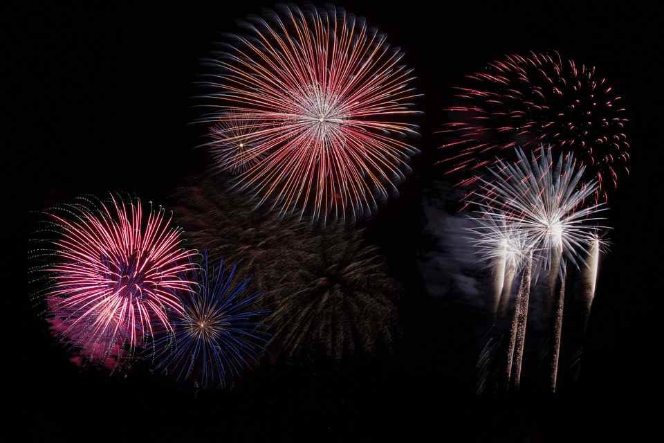 Feria Hellín 2018, los fuegos artificiales anuncian el comienzo de la fiesta