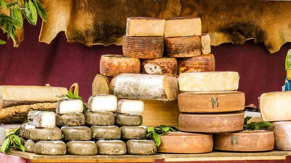 Mercado medieval y gastronomía rica rica en la Alvarada 2018