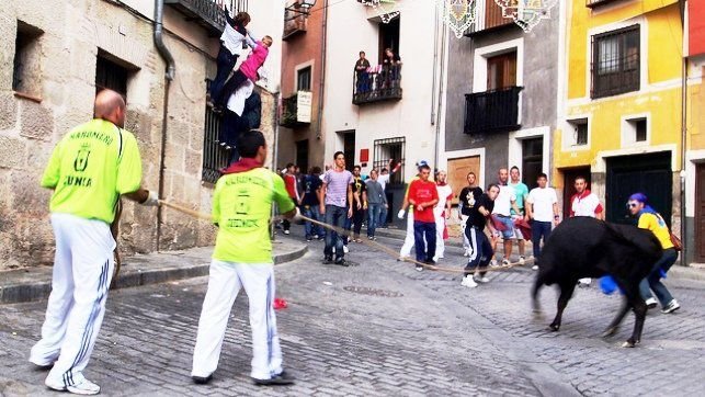 Suelta de Vaquillas en las Ferias de San Mateo 2018 de Cuenca